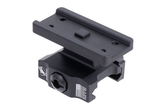 American Defense Lightweight Aimpoint T2 Absolute Height Mount is made of aluminum
